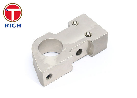 CNC Lathe Machining Left And Right Guide Blocks Water Glass Casting Alloy Steel Castings