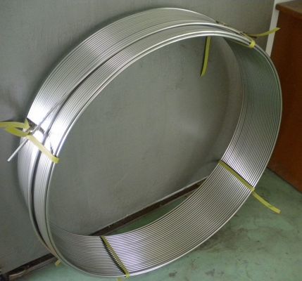 Seamless Heat Exchanger Steel Tube Coil Coiled Heat Exchanger Tube SUS304 / 304L / 316L, Capillary Tube Coil