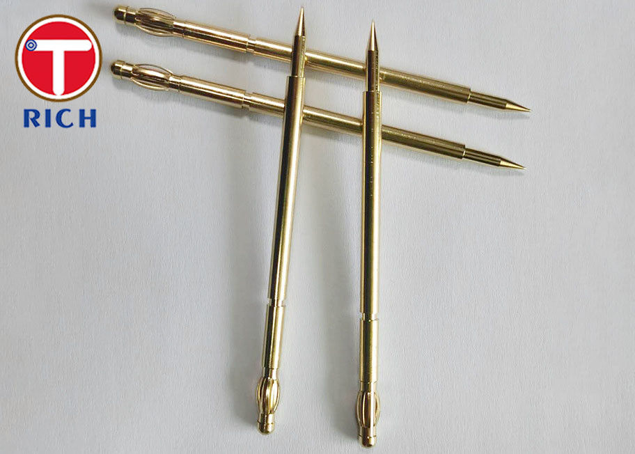 Processing Stamping CNC Brass Parts Drum Spring Copper Needle