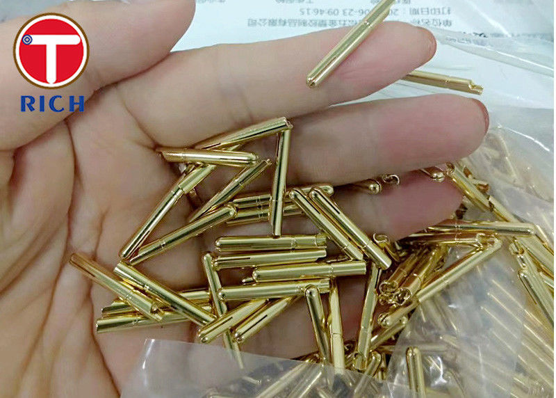CNC Brass Brass Instrument Parts Connector Pin Jack Hardware Copper Parts