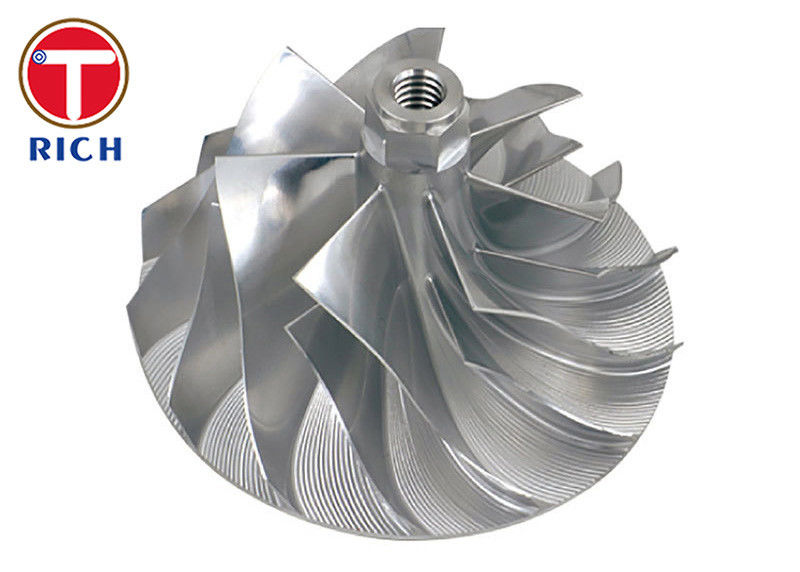 Machining Parts CNC Five-Axis Finely Carved Aluminum Alloy Impeller Micro Parts