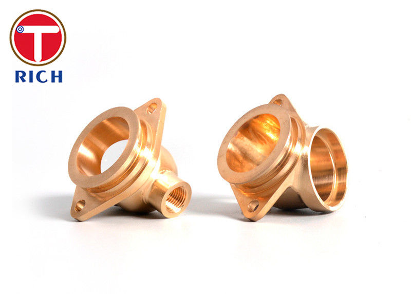 Precision CNC Brass Parts Customizable Product Prototype Model