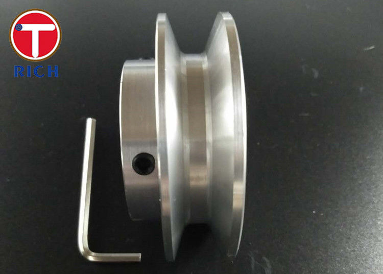 Stainless Steel CNC Turning Parts Single Groove Motor Belt Drive Pulley For Auto