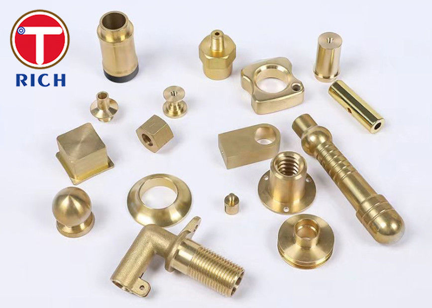 Brass CNC Turning And Milling Compound Processing Non Standard Mechanical Hardware Parts