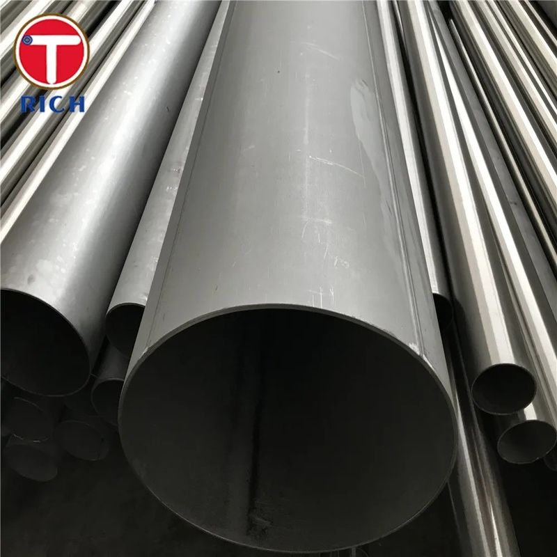 ASTM A270 Welded Steel Tube Mirror Polished Round 304 Stainless Steel Pipe For Automobile