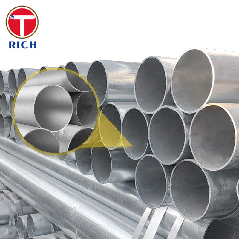 EN10296-1 Mechanical Steel Tube ERW Hot Rolled Hot Deep Galvanizing Welded Steel Tube