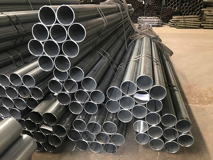 Hot Dip Galvanized Welded Steel Tube 1000mm Diameter ASTM / DIN Standard