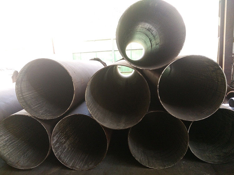 Building Material Welded Steel Tube ERW Welding 0.4 - 30mm Thickness