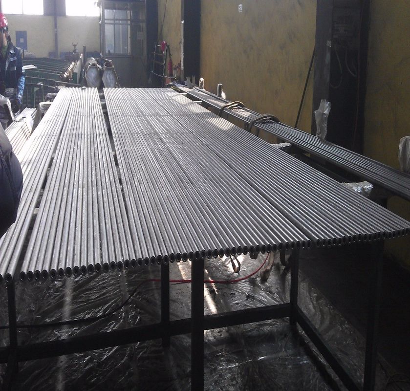 Cold Drawing Seamless Carbon Steel Tube , Carbon Steel Boiler Tubes Round Shape