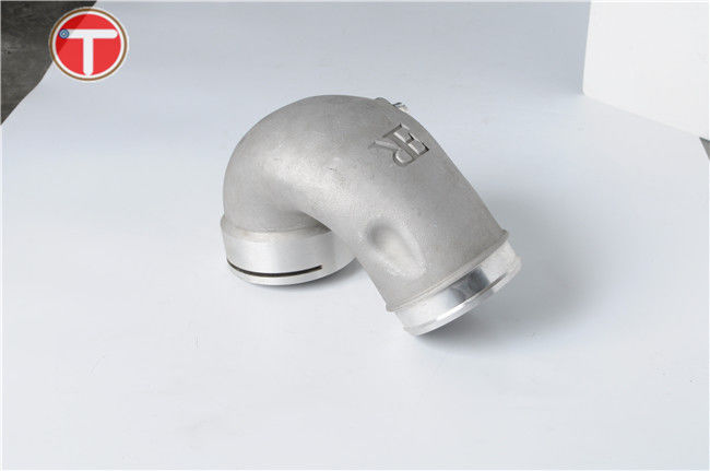 ZL102  Cnc Machining Aluminum Screw Parts Precis Cnc Machining Exhaust System