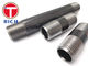 ASTM A10 EN10241 Welded Seamless Tube Carbon Steel Black Nipple