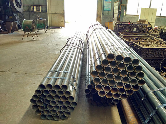Precision Mechanical Steel Tubing , Erw Galvanized Steel Pipe 1 - 35 Mm Thickness