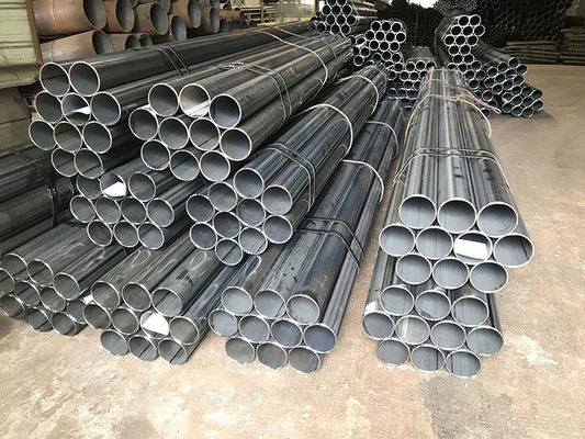 Precision Mechanical Steel Tubing , Erw Galvanized Steel Pipe 1 - 35 Mm Thickness