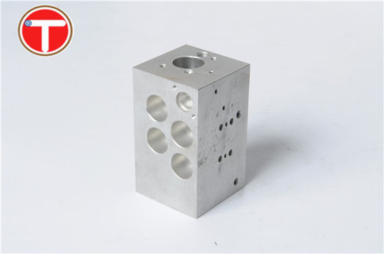 6061-T6 CNC Precision 45*45*90 Cnc Spare Part Corrosion Resistance For Stop Valve